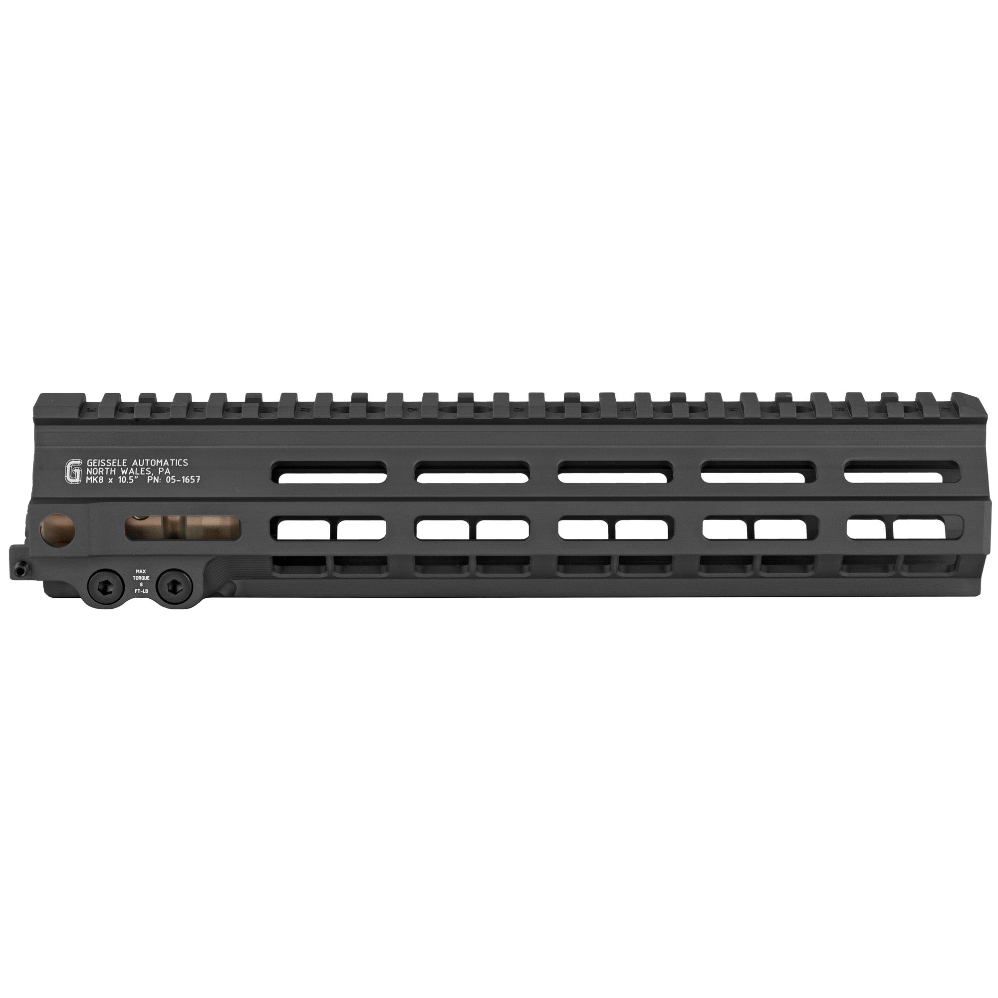 Geissele Automatics MK8 DDC Super Modular Handguard for AR-15 - 10.5 Inches, Black