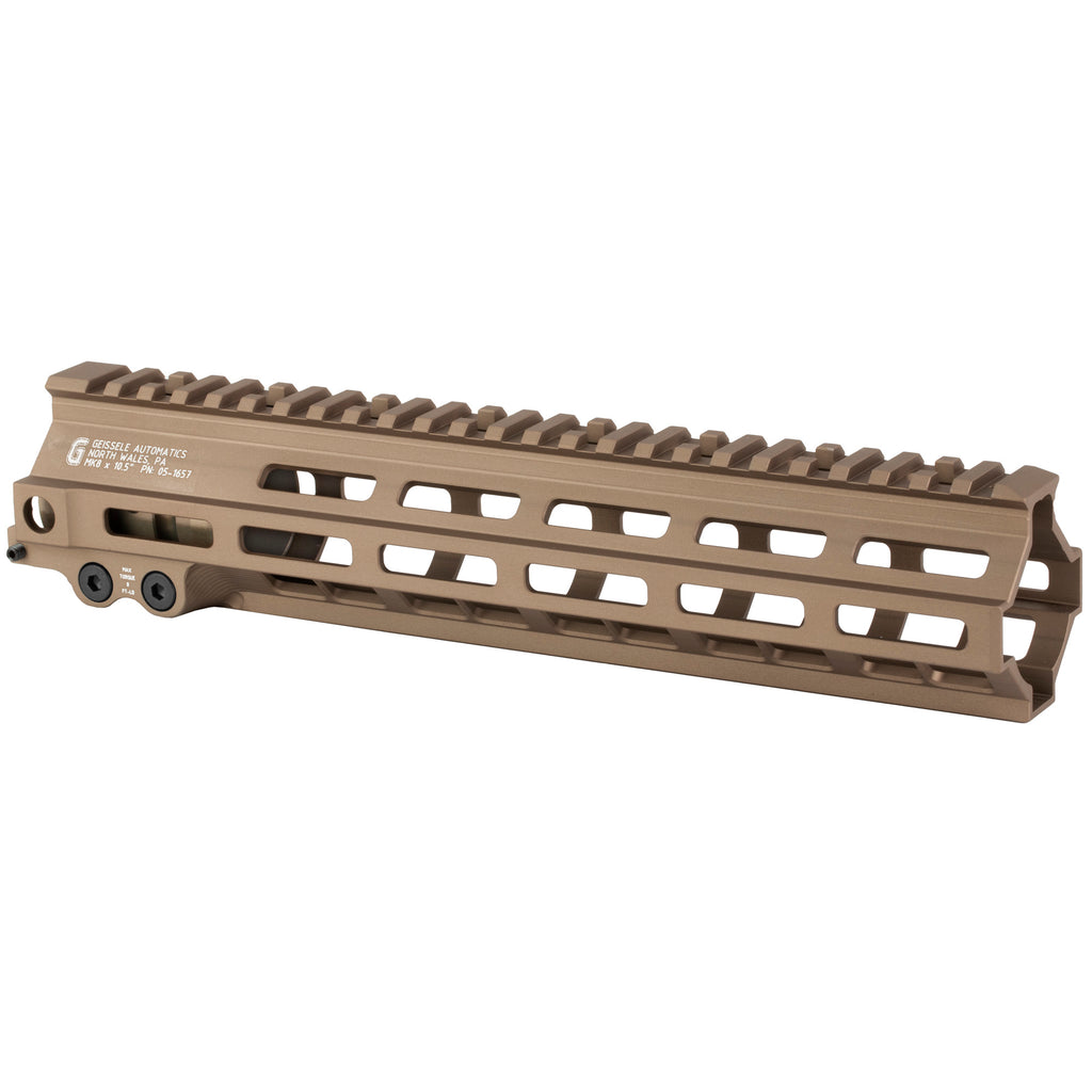 Geissele Automatics MK8 DDC Super Modular Handguard for AR-15, 10.5 inches, Desert Tan