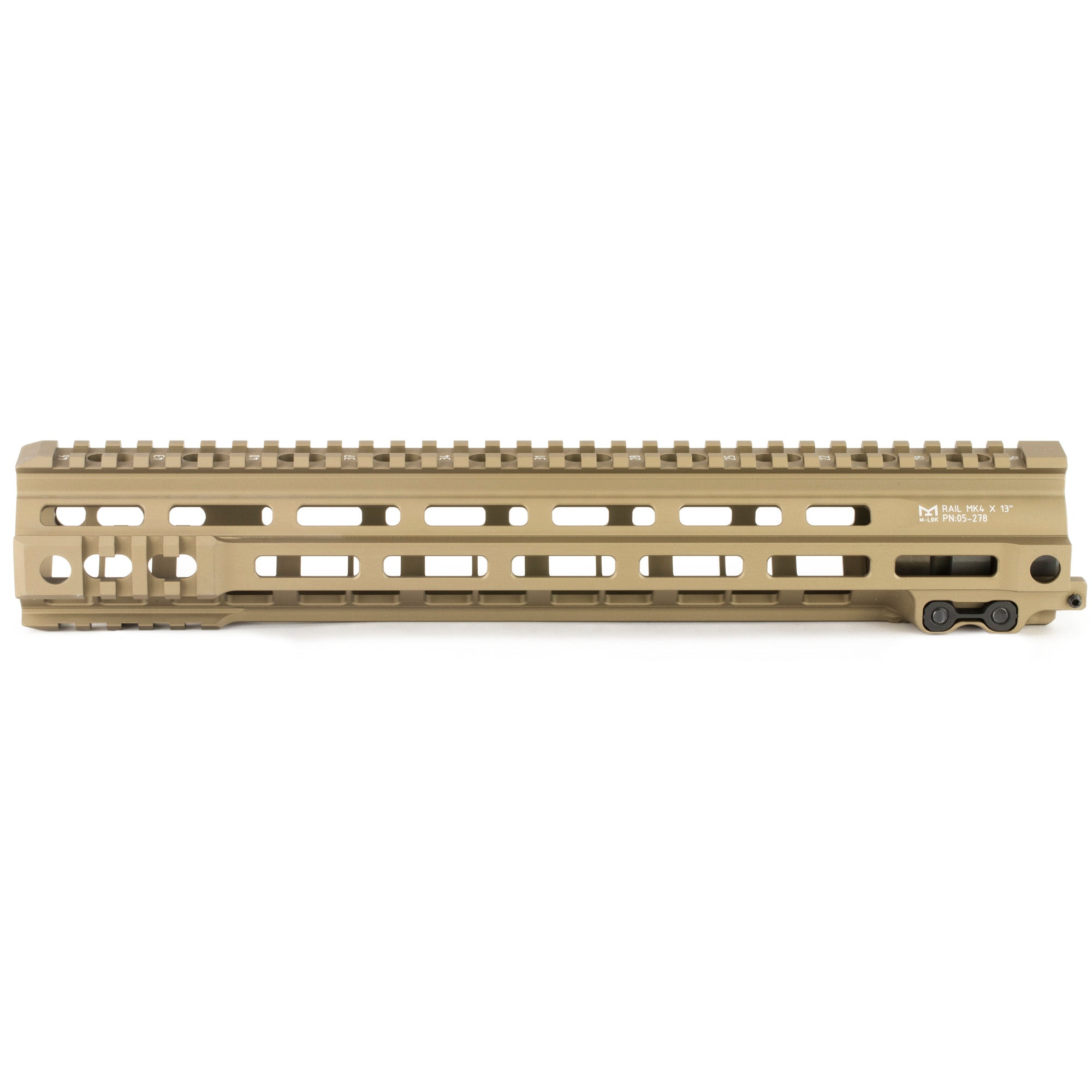Geissele Automatics Super Modular MK4 M-LOK Handguard 13.5 inches Desert Tan