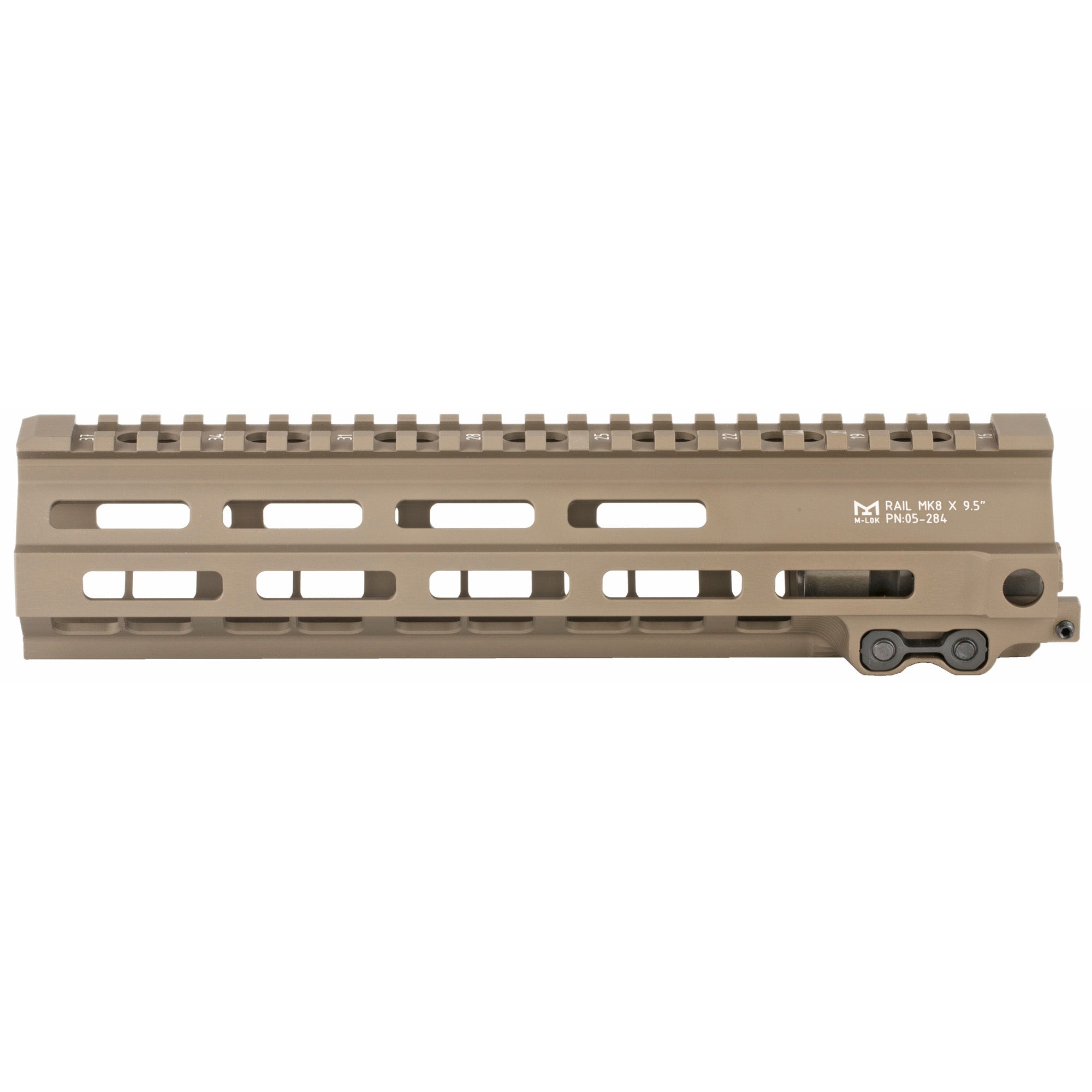 Geissele Automatics Super Modular MK8 M-LOK Handguard in Desert Tan (Part #05-284S)