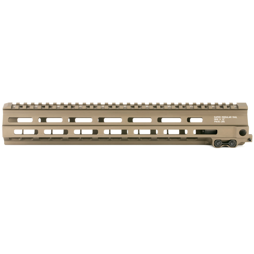 Geissele Automatics Super Modular MK8 M-LOK Handguard for 13.5-Inch Rifles in Desert Tan