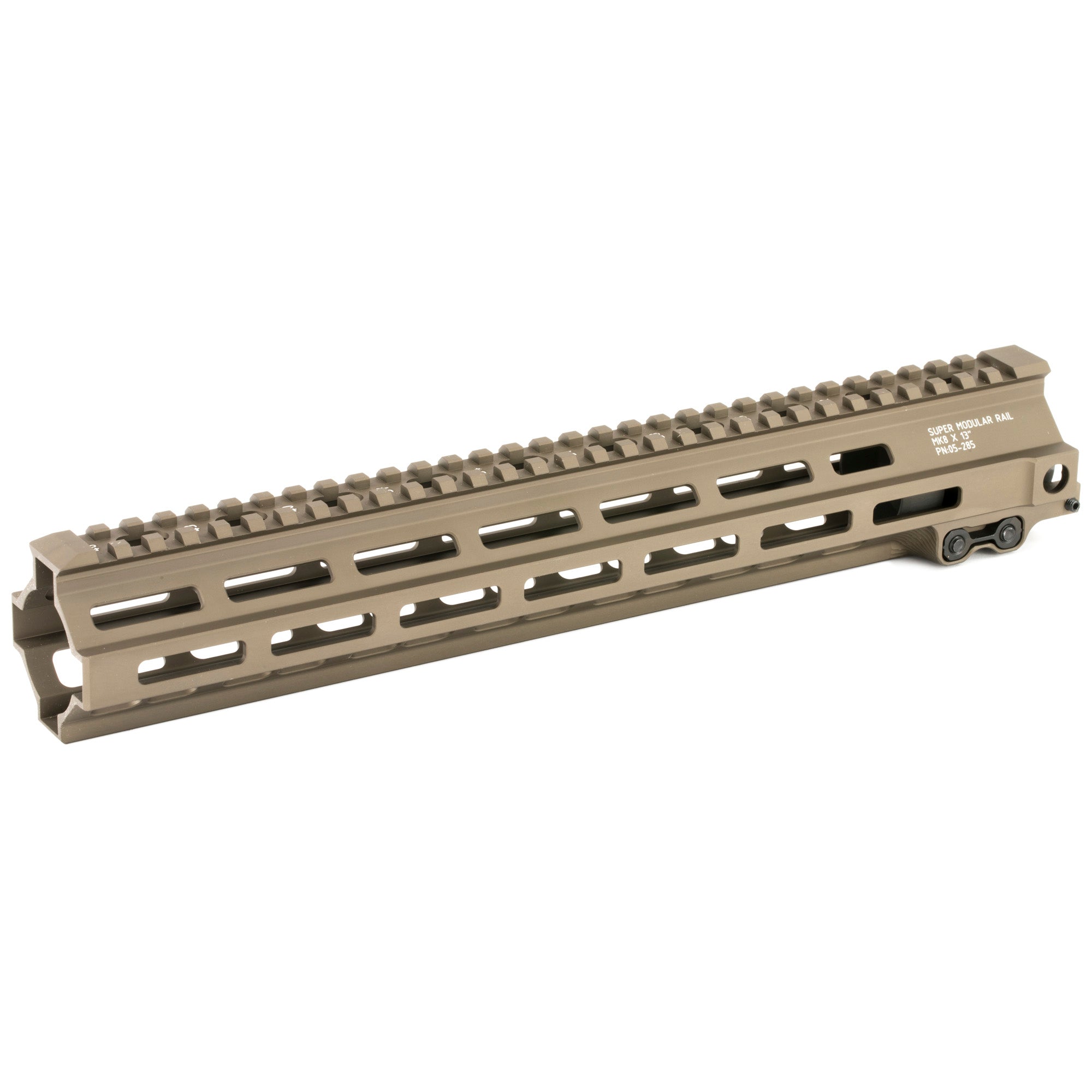 Geissele Automatics Super Modular MK8 M-LOK Handguard for 13.5-Inch Rifles in Desert Tan