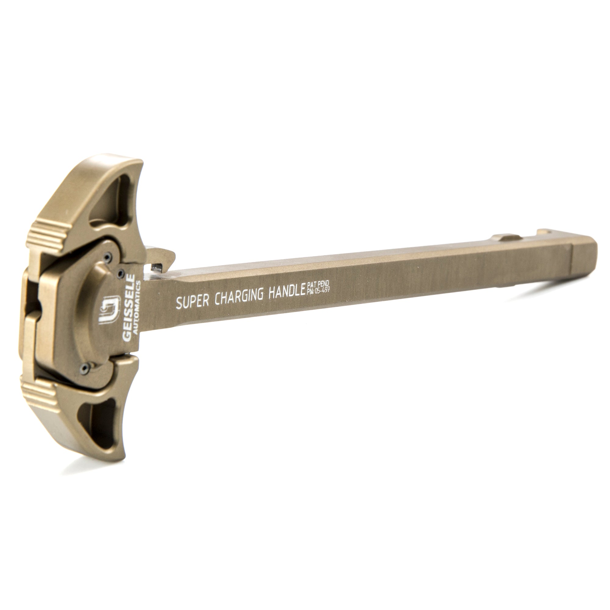 Geissele Automatics Airborne Charging Handle for 5.56 NATO Rifles - Desert Tan