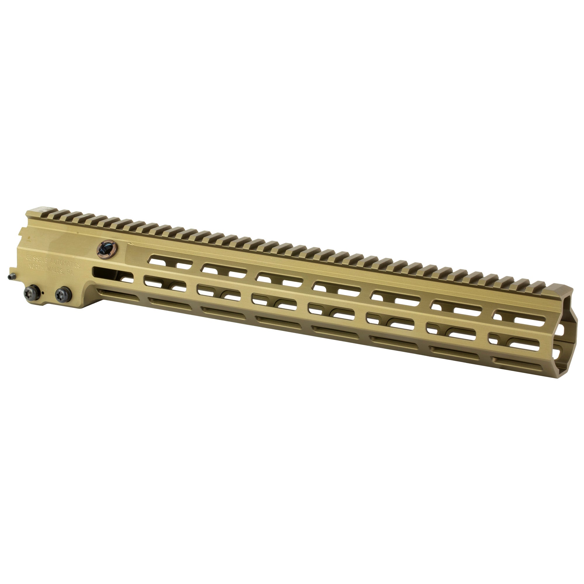 Geissele Automatics Super Modular Rail MK16 for AR-15 - Desert Dirt Color, 15-Inch Handguard
