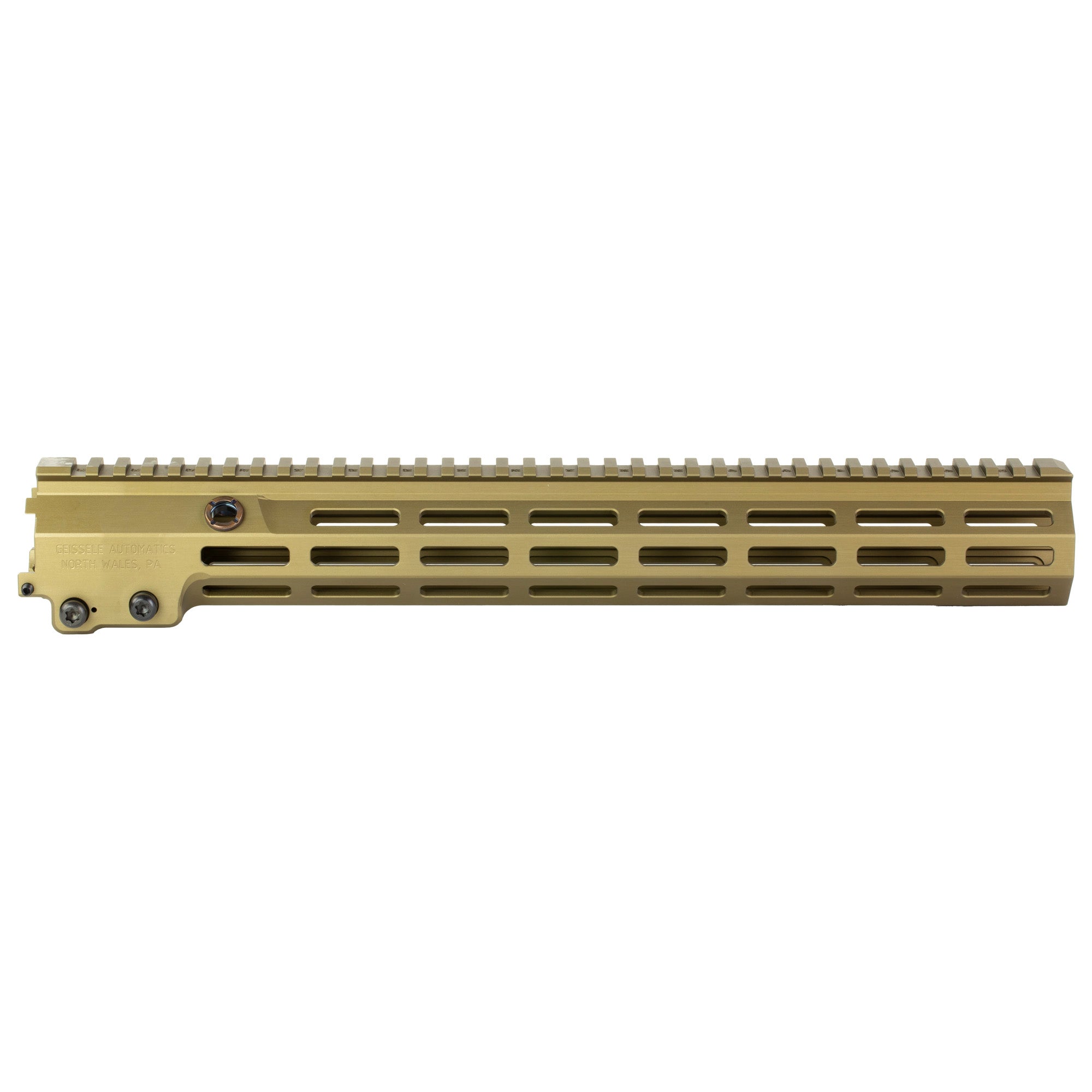 Geissele Automatics Super Modular Rail MK16 for AR-15 - Desert Dirt Color, 15-Inch Handguard