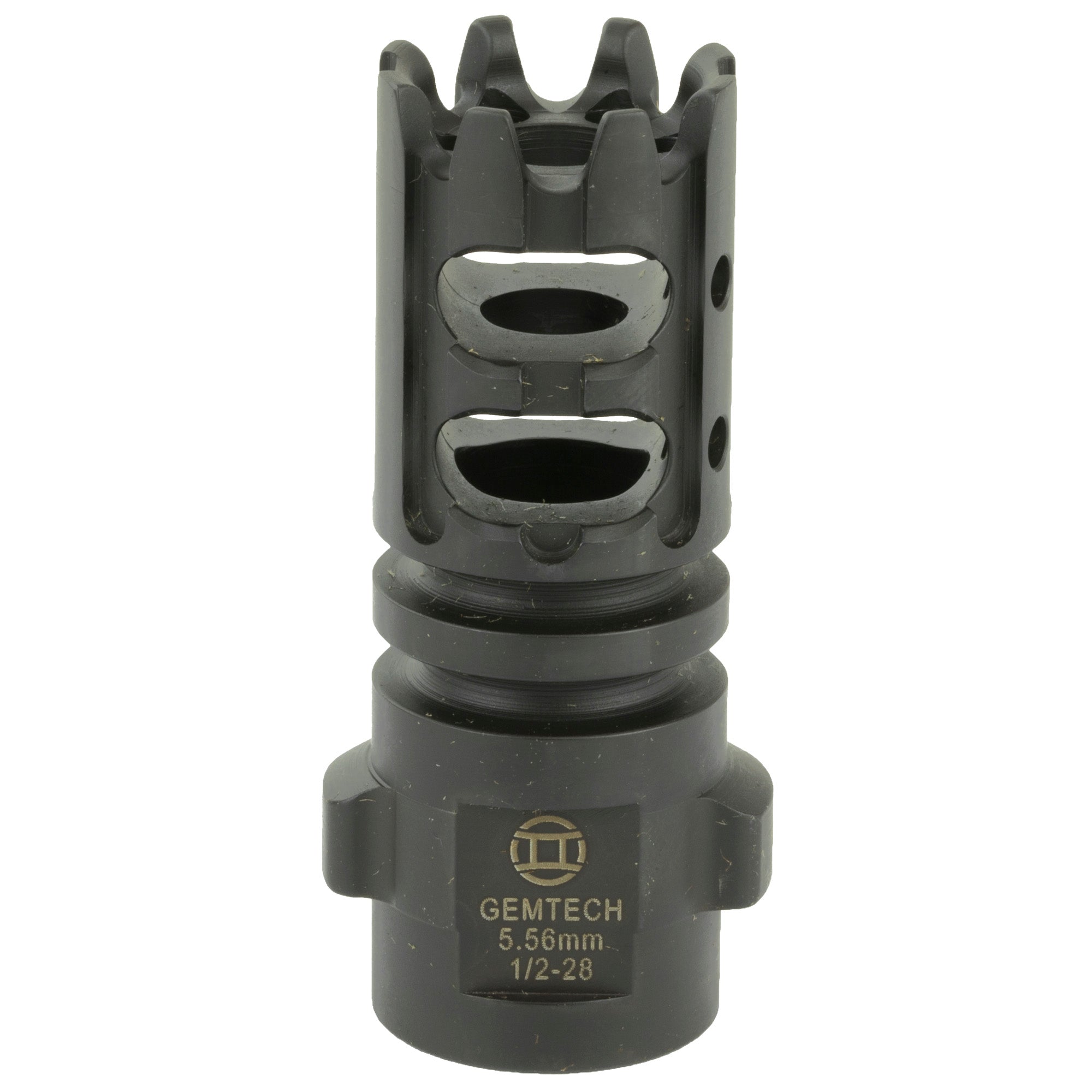 Gemtech Quickmount MB 5.56 1/2x28 Muzzle Brake for Reduced Recoil and Muzzle Rise