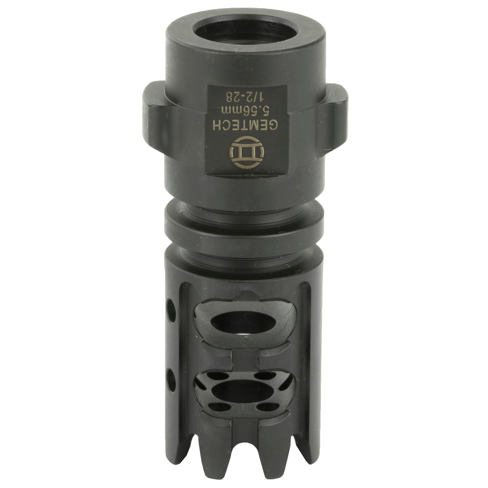 Gemtech Quickmount MB 5.56 1/2x28 Muzzle Brake for Reduced Recoil and Muzzle Rise