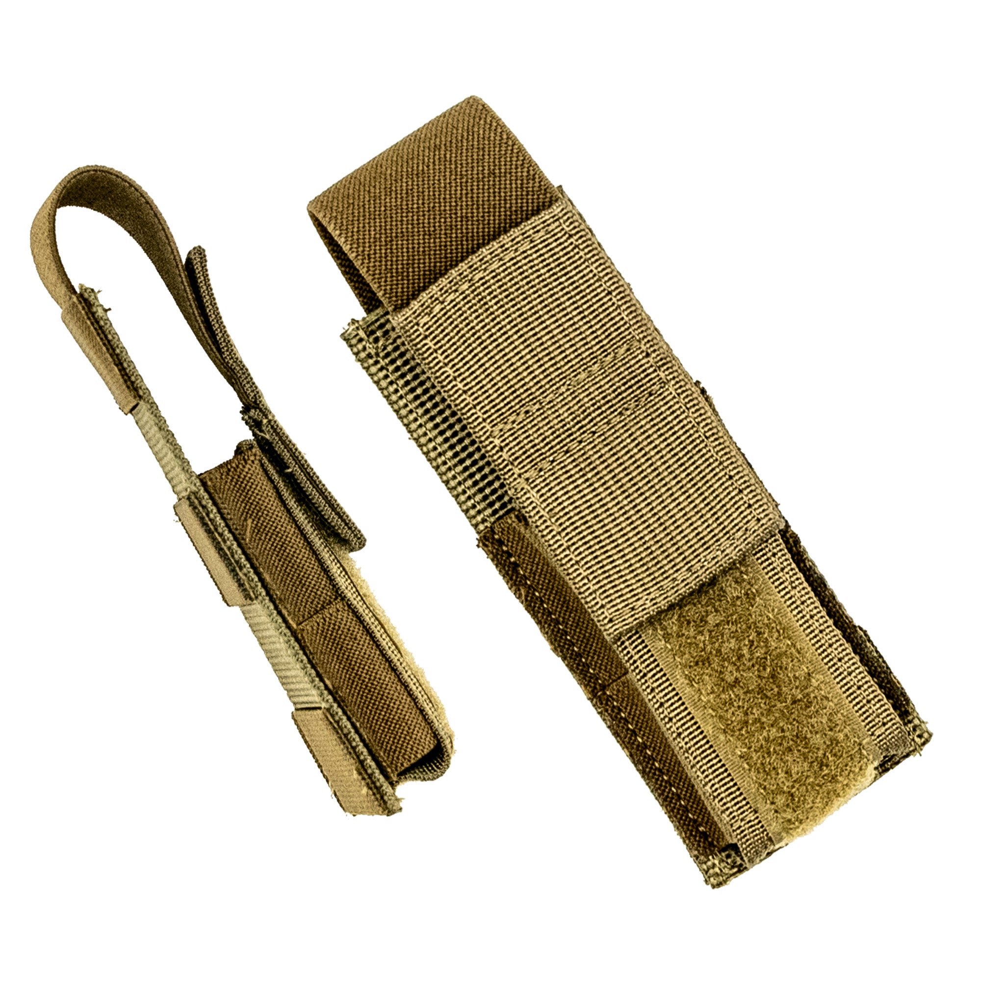 GunfightersINC Kenai Chest Holster Magazine Pouch in Coyote - Holds Semi-auto Pistols Magazines