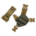 GunfightersINC Kenai Chest Holster for G17 and G22 - Right Hand, Gray Kydex/Nylon Carry Solution