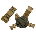 GunfightersINC Kenai Chest Holster for Glock 43X – Right Hand, Gray Kydex/Nylon Carry Solution