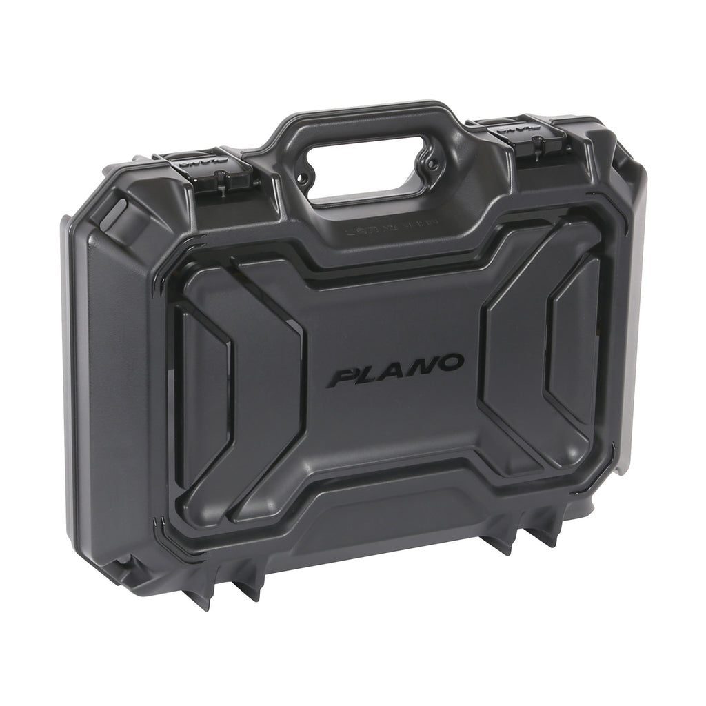 Plano Tactical Gun Case - Pistol Case with Internal Lash-Down Mounts and External Strapping Points, 18.25 x 13.88 x 4.75 Inches, Black