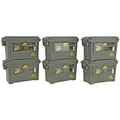 Plano Element Prf Ammo Box Olive Drab Green 6-Pack – Secure Storage for Firearms and Ammunition