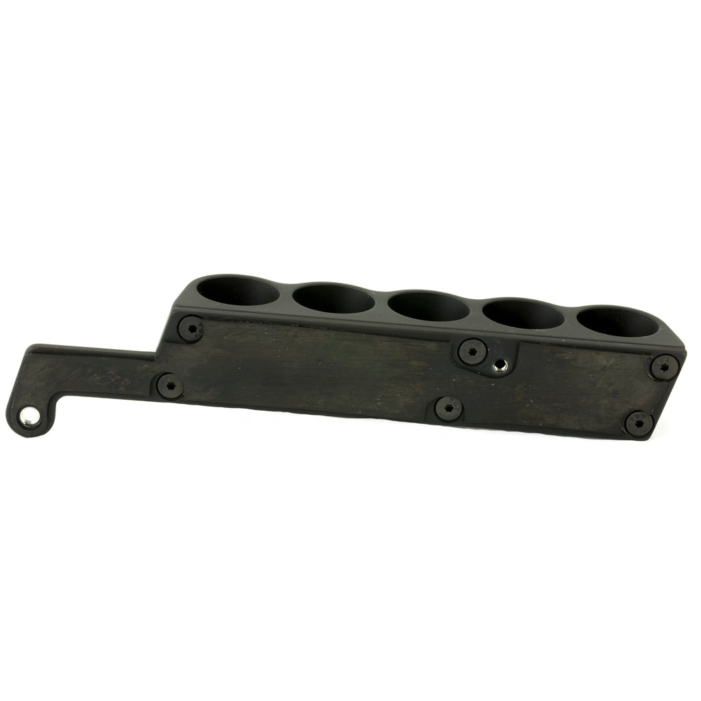 GG&G Mossberg Shockwave Side Saddle Shell Holder (Five Shot) - Black
