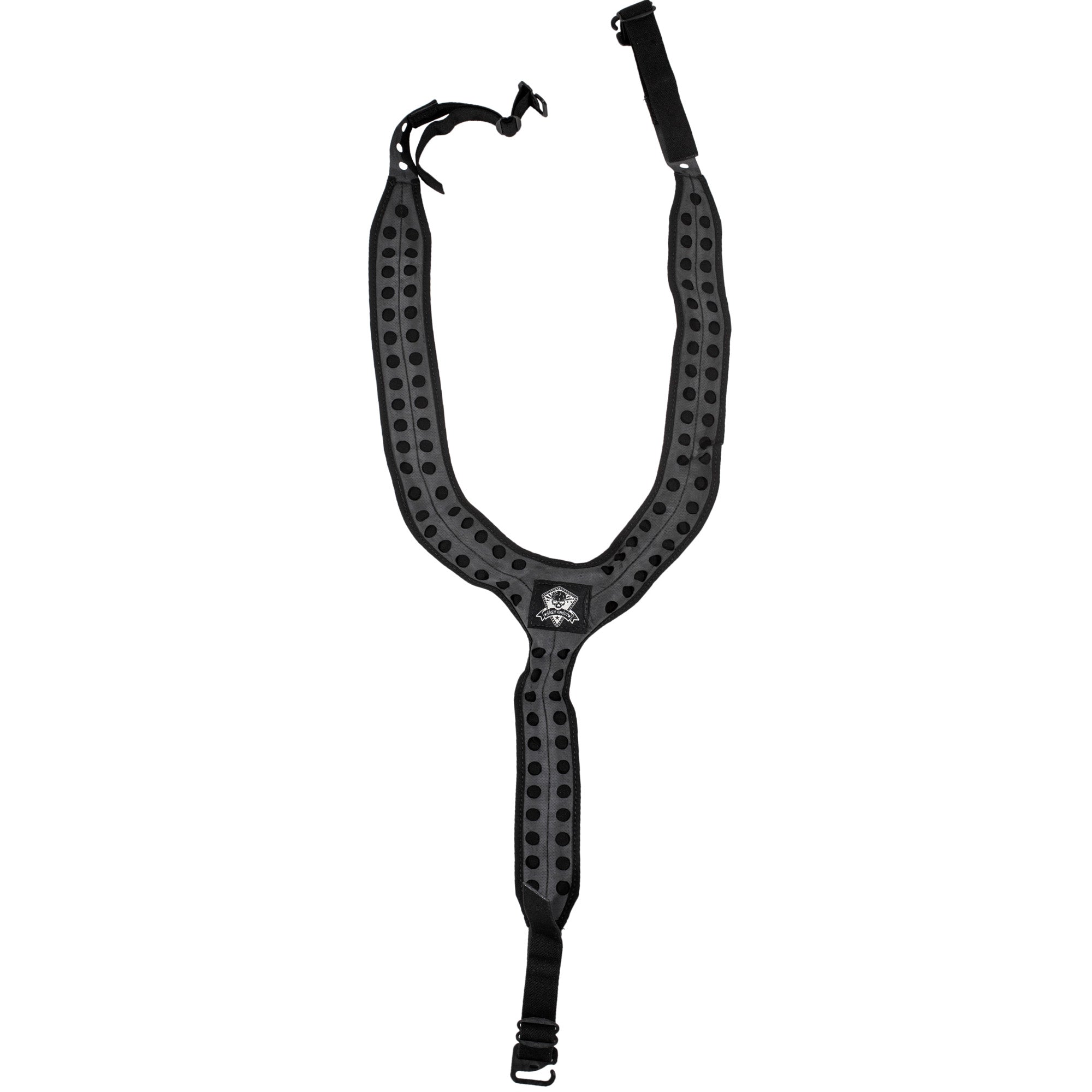 Grey Ghost Gear LE Duty Belt Suspenders Black - Secure Duty Gear Support