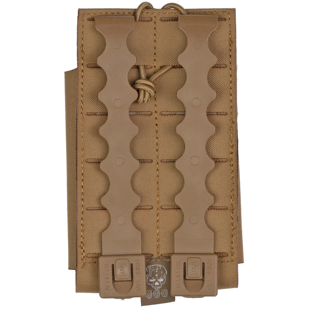 Grey Ghost Gear Single 7.62 Mag Pouch GGG Part Number 1053-14 in Coyote