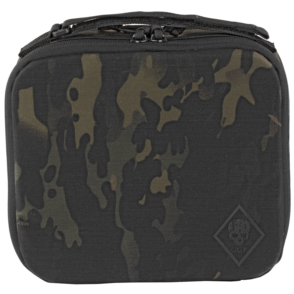 Grey Ghost Gear GGG Pistol Soft Case MultiCam Black with Adjustable Strap and Customizable Interior