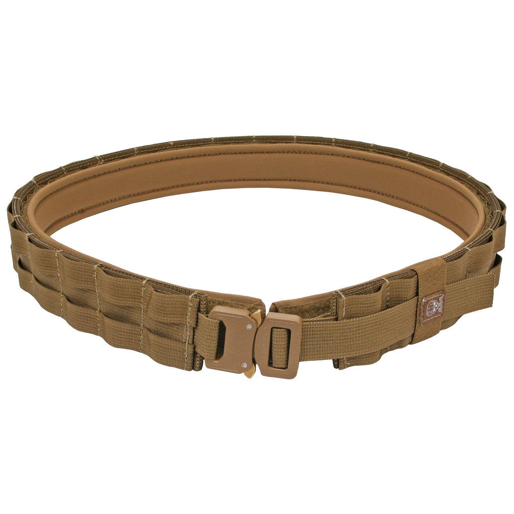Grey Ghost Gear UGF Battle Belt for Shooting, Coyote Nylon Platform