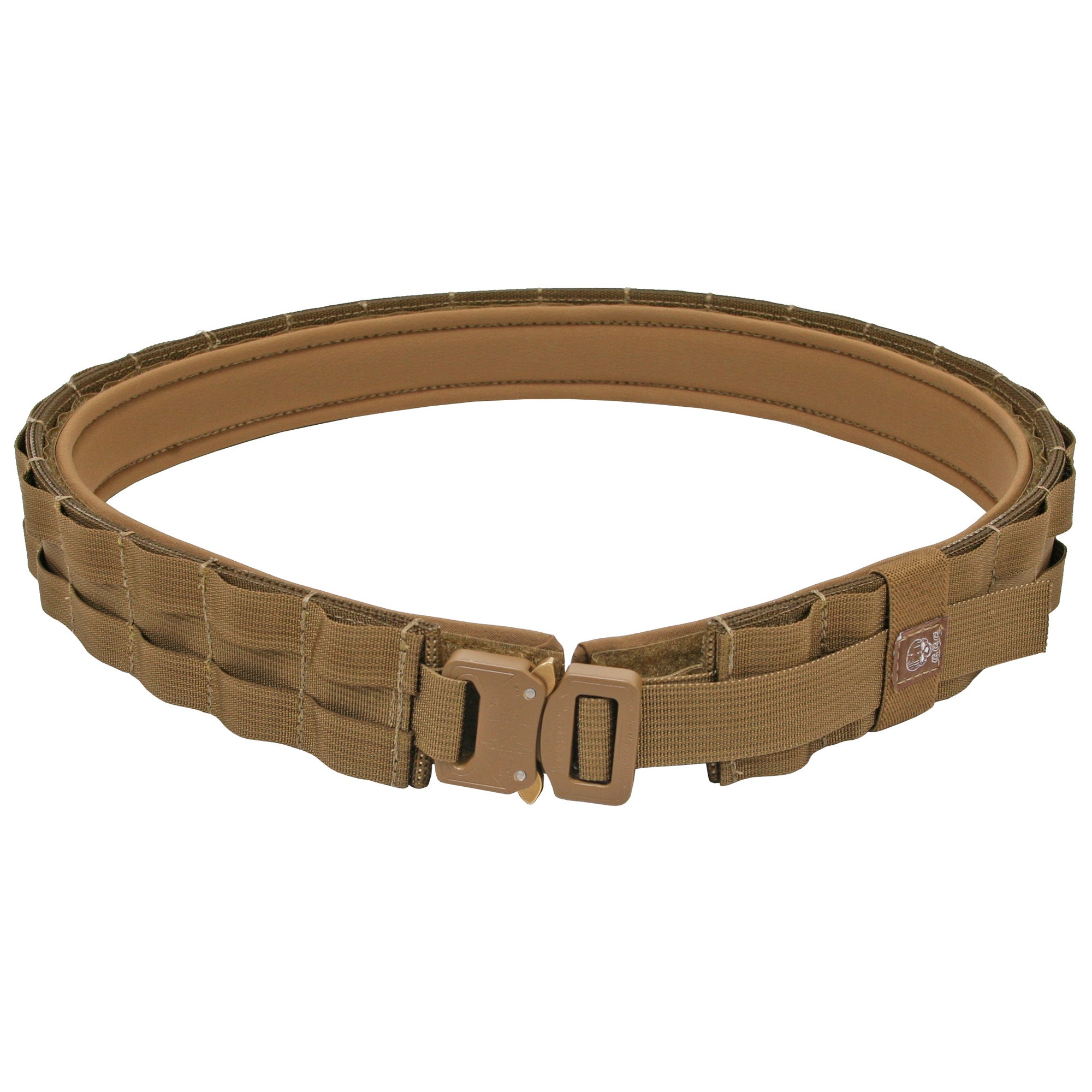 Grey Ghost Gear UGF Battle Belt for Shooting, Coyote Nylon Platform