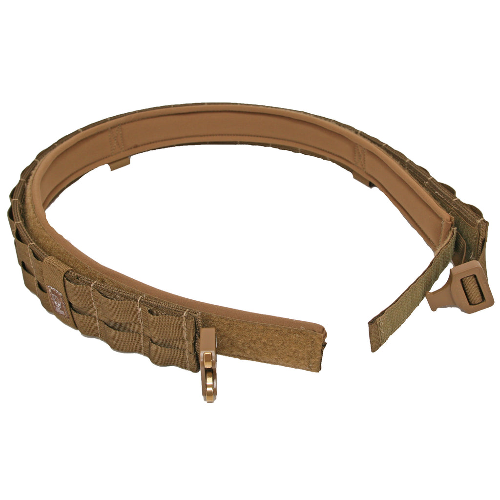Grey Ghost Gear UGF Battle Belt for Shooting, Coyote Nylon Platform