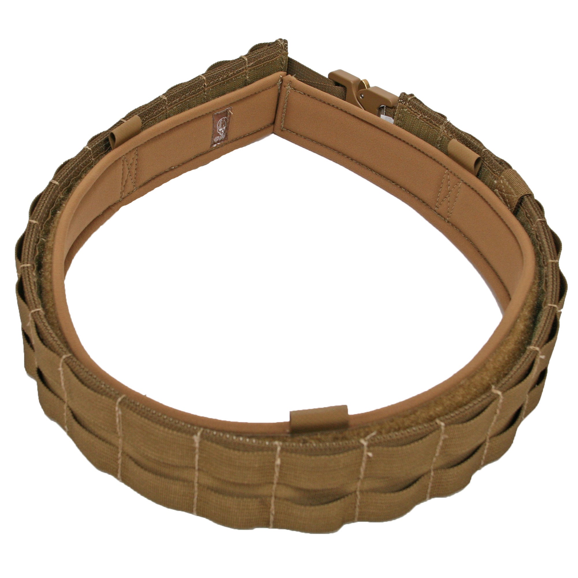 Grey Ghost Gear UGF Battle Belt for Shooting, Coyote Nylon Platform