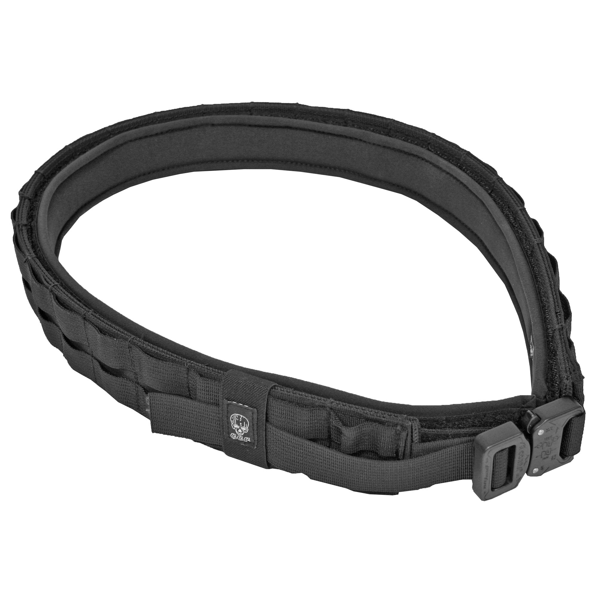 Grey Ghost Gear UGF Battle Belt LG Black – Lightweight Modular Shooting Belt