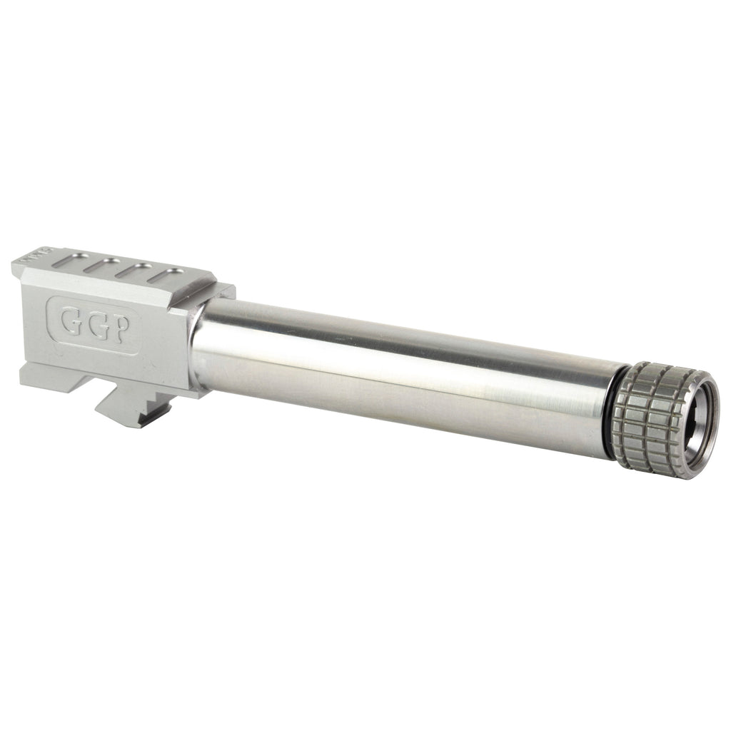 Grey Ghost Precision GGP Match Grade Threaded Barrel for Glock 19 9mm - Silver
