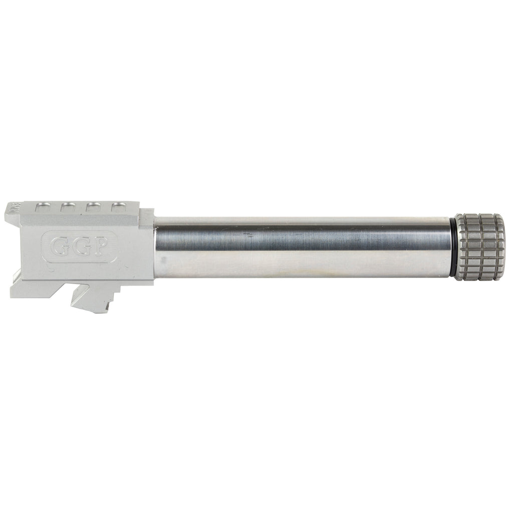 Grey Ghost Precision GGP Match Grade Threaded Barrel for Glock 19 9mm - Silver