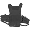 Grey Ghost Gear PGTG0295-2 SMC Plate Carrier in Black with Adjustable Fit and Emergency Release Buckles