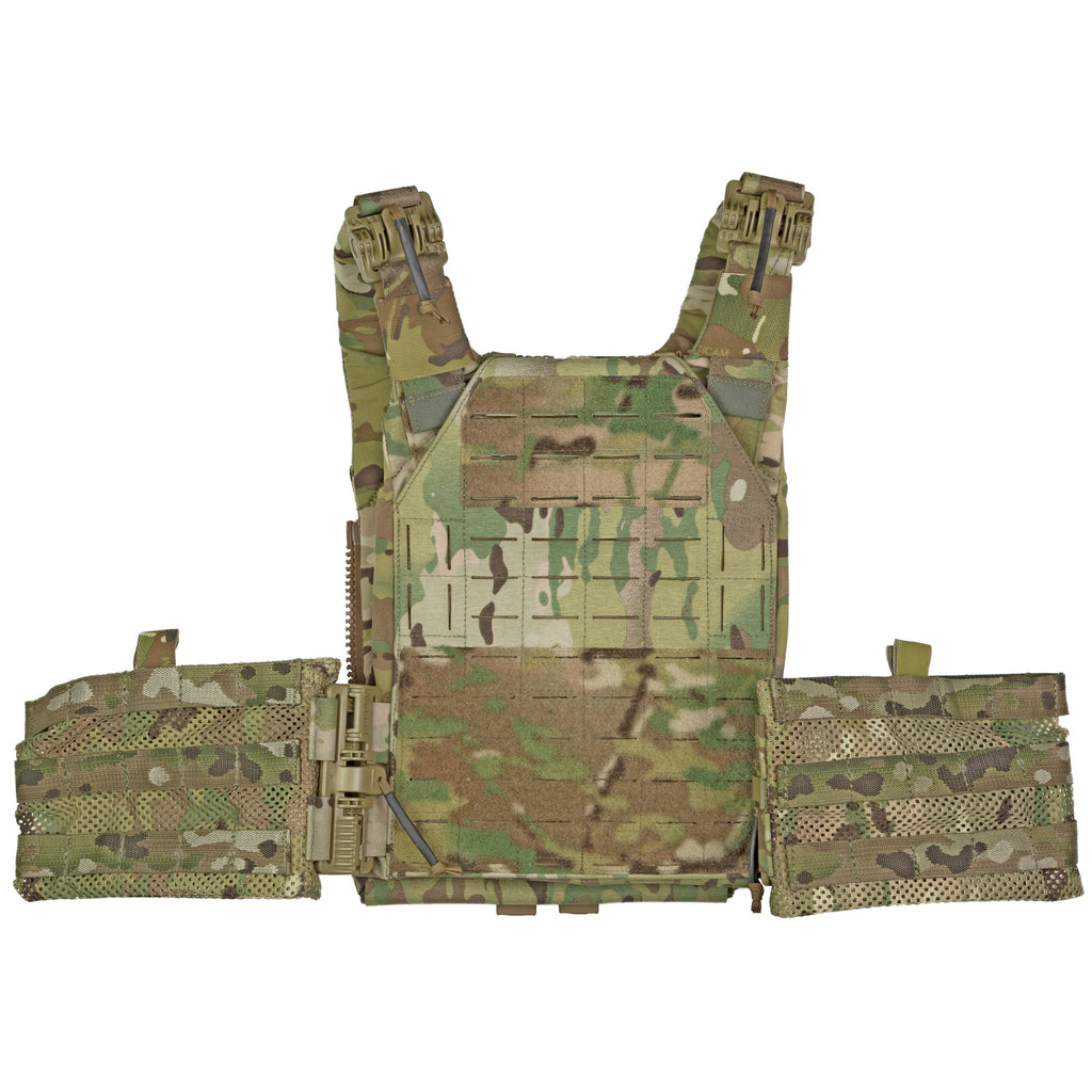 Grey Ghost Gear SMC Plate Carrier MultiCam – Adjustable Body Armor Carrier with Rapid Release Buckles
