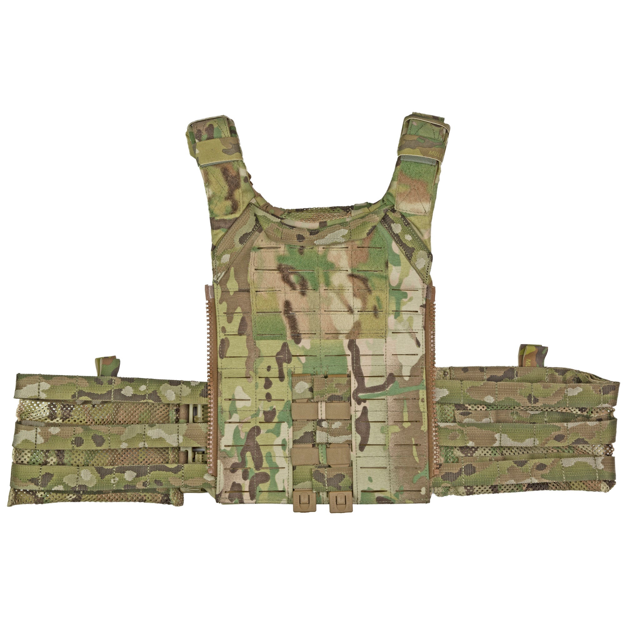 Grey Ghost Gear SMC Plate Carrier MultiCam – Adjustable Body Armor Carrier with Rapid Release Buckles