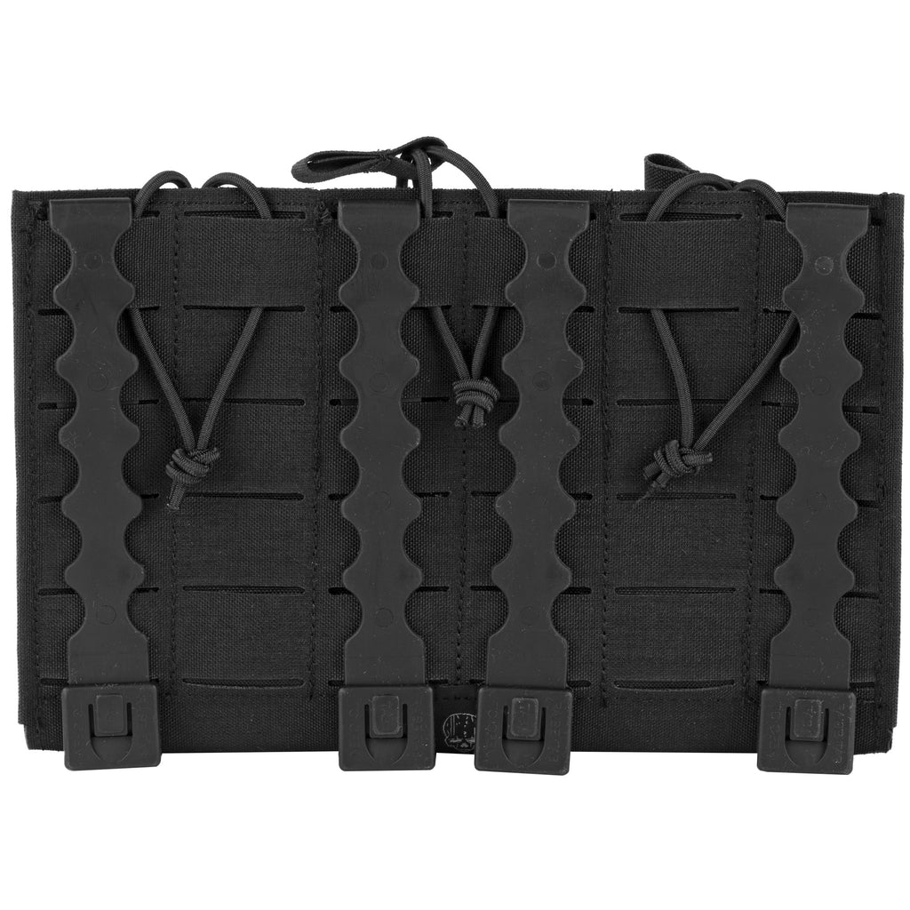 Grey Ghost Gear GGG Compact Triple Mag Panel 5.56 Black