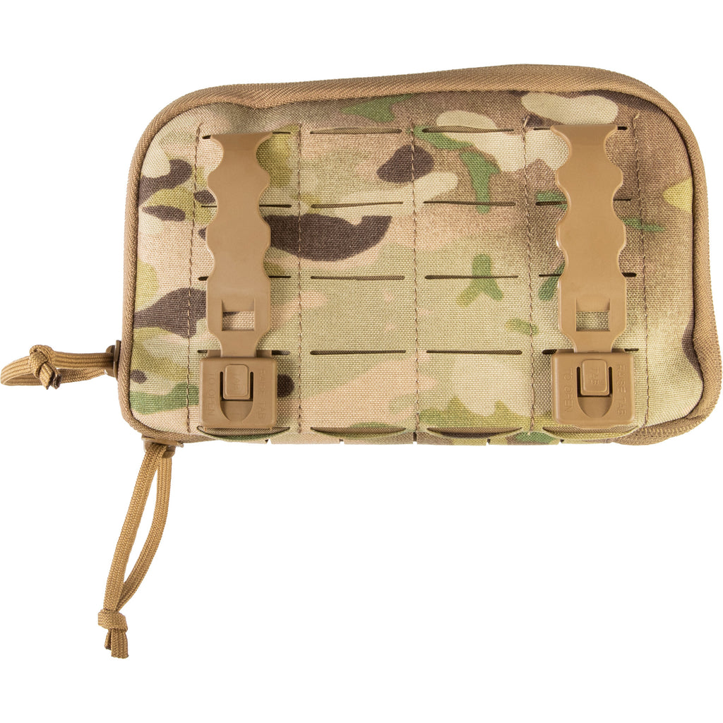 Grey Ghost Gear Admin Pouch Enhanced Thin in MultiCam - Lightweight Nylon Design