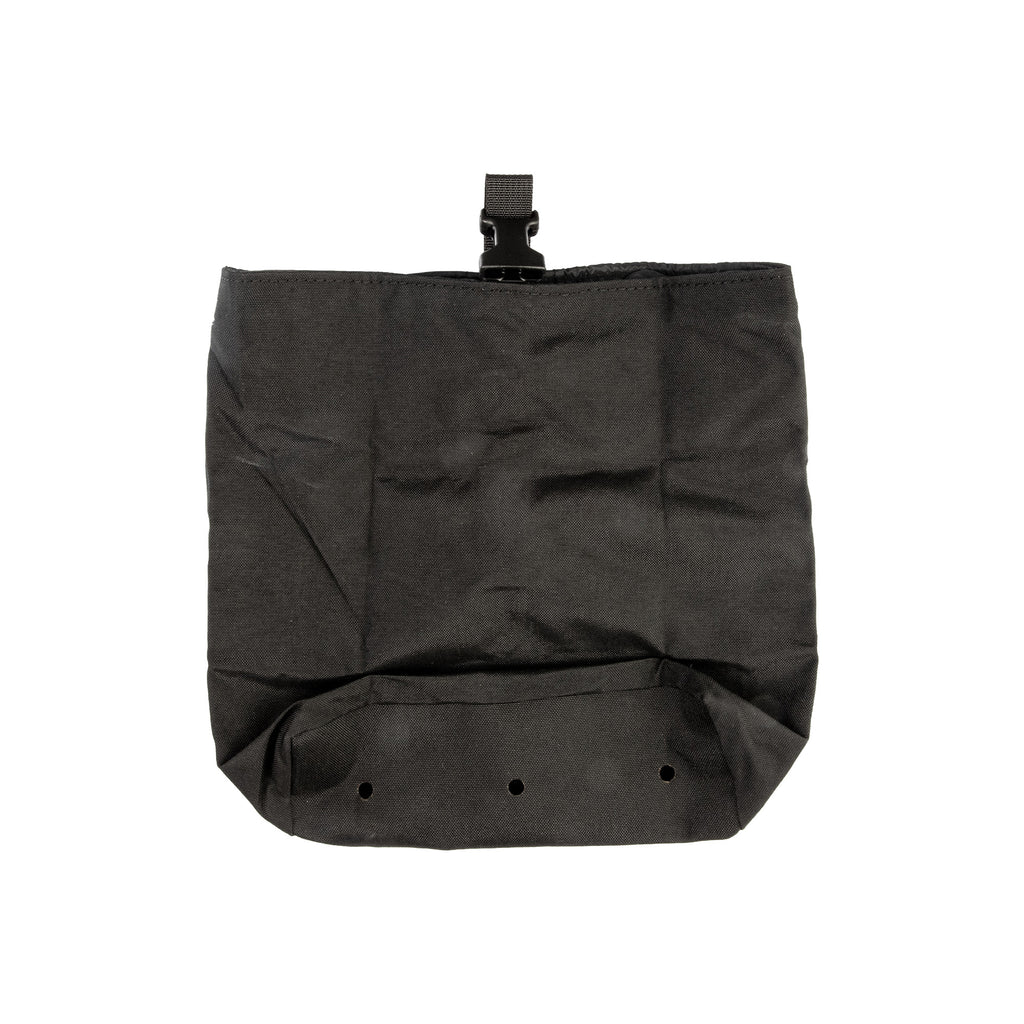 Grey Ghost Gear GGG Roll-Up Dump Pouch Black with Laminate Backing