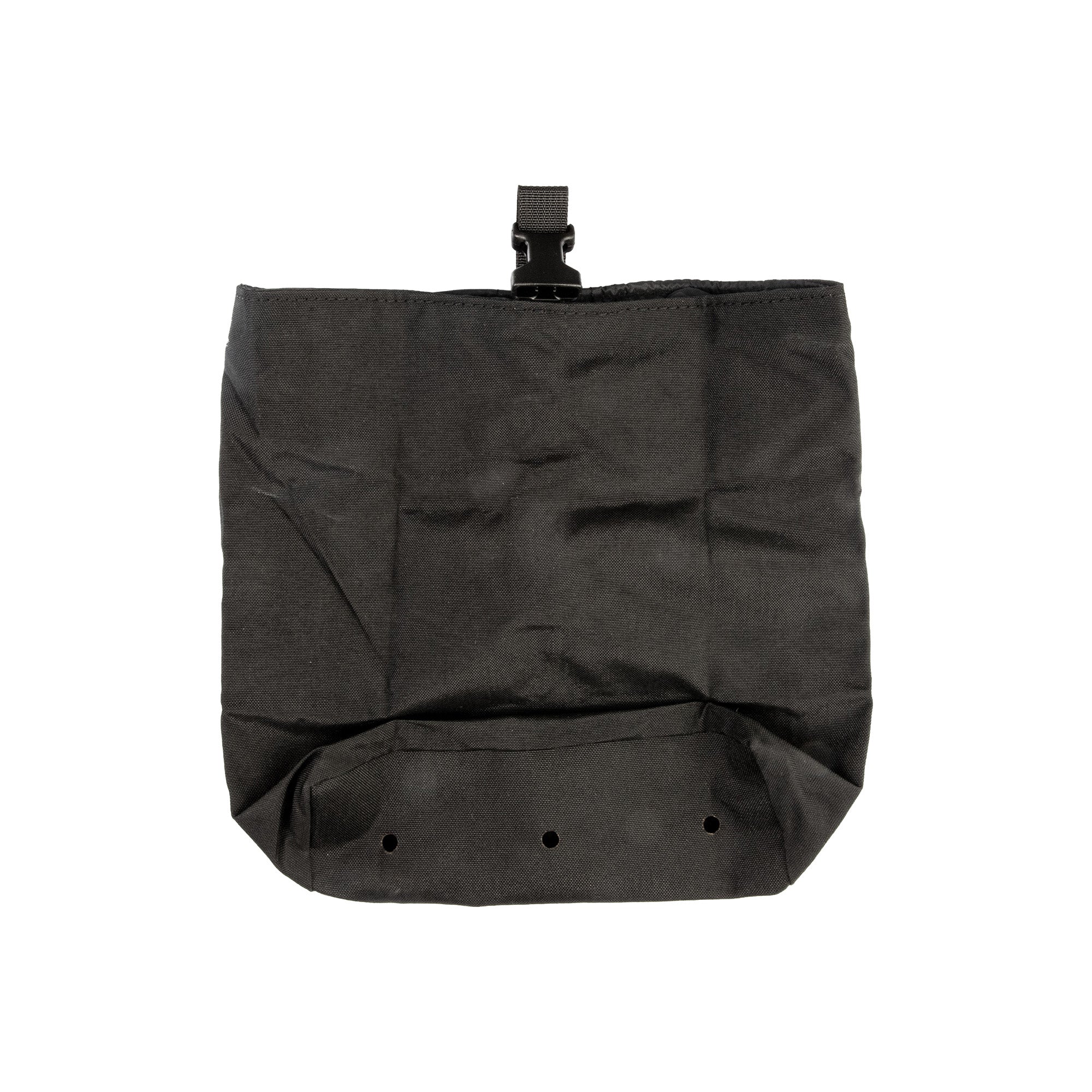 Grey Ghost Gear GGG Roll-Up Dump Pouch Black with Laminate Backing