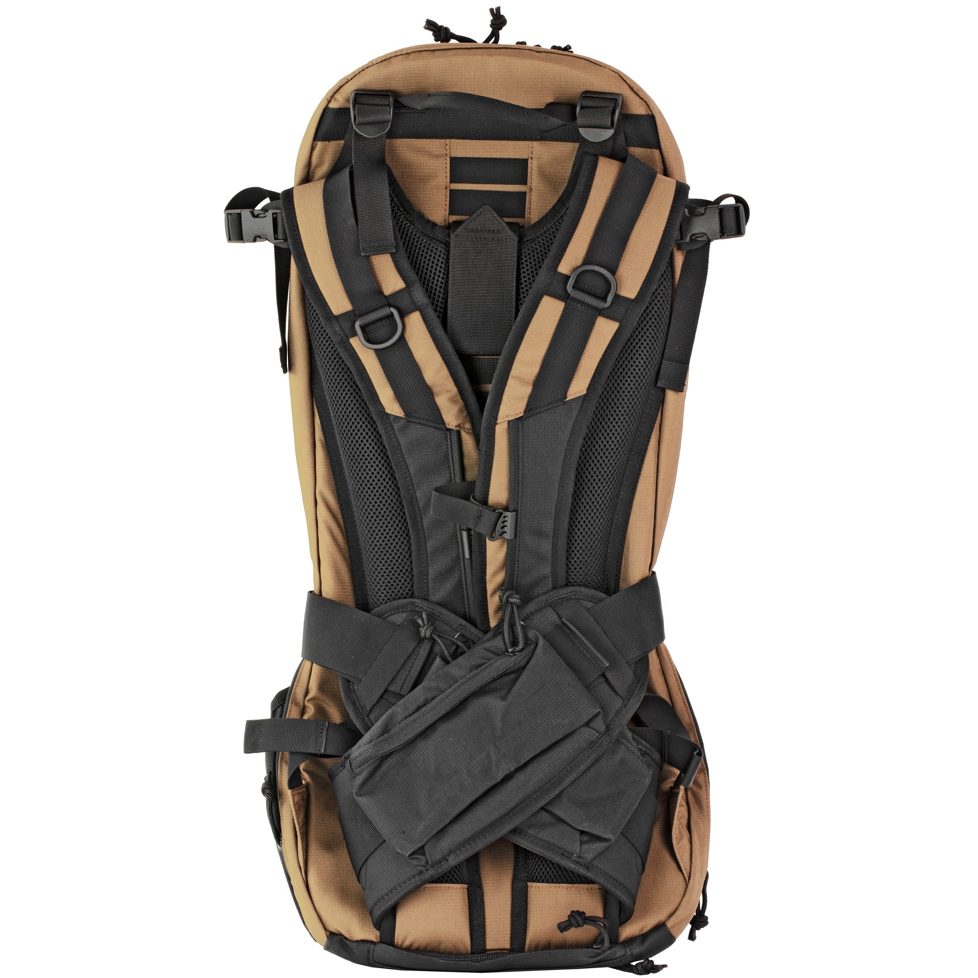 Grey Ghost Gear Apparition Short Barrel Rifle Backpack - Discreet Tactical Bag in Black and Brown