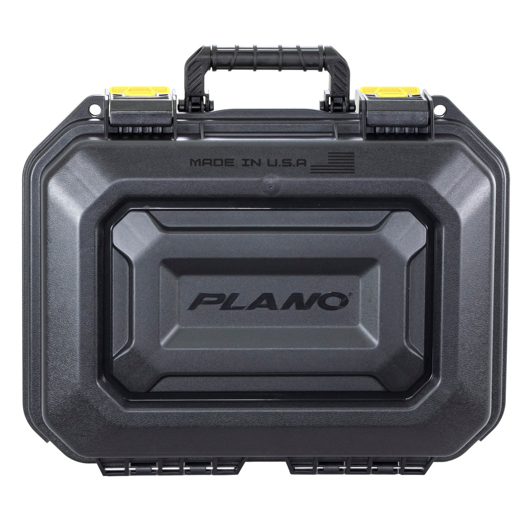 Plano All Weather 2 Pistol Case - Black, Waterproof Plastic Storage Solution