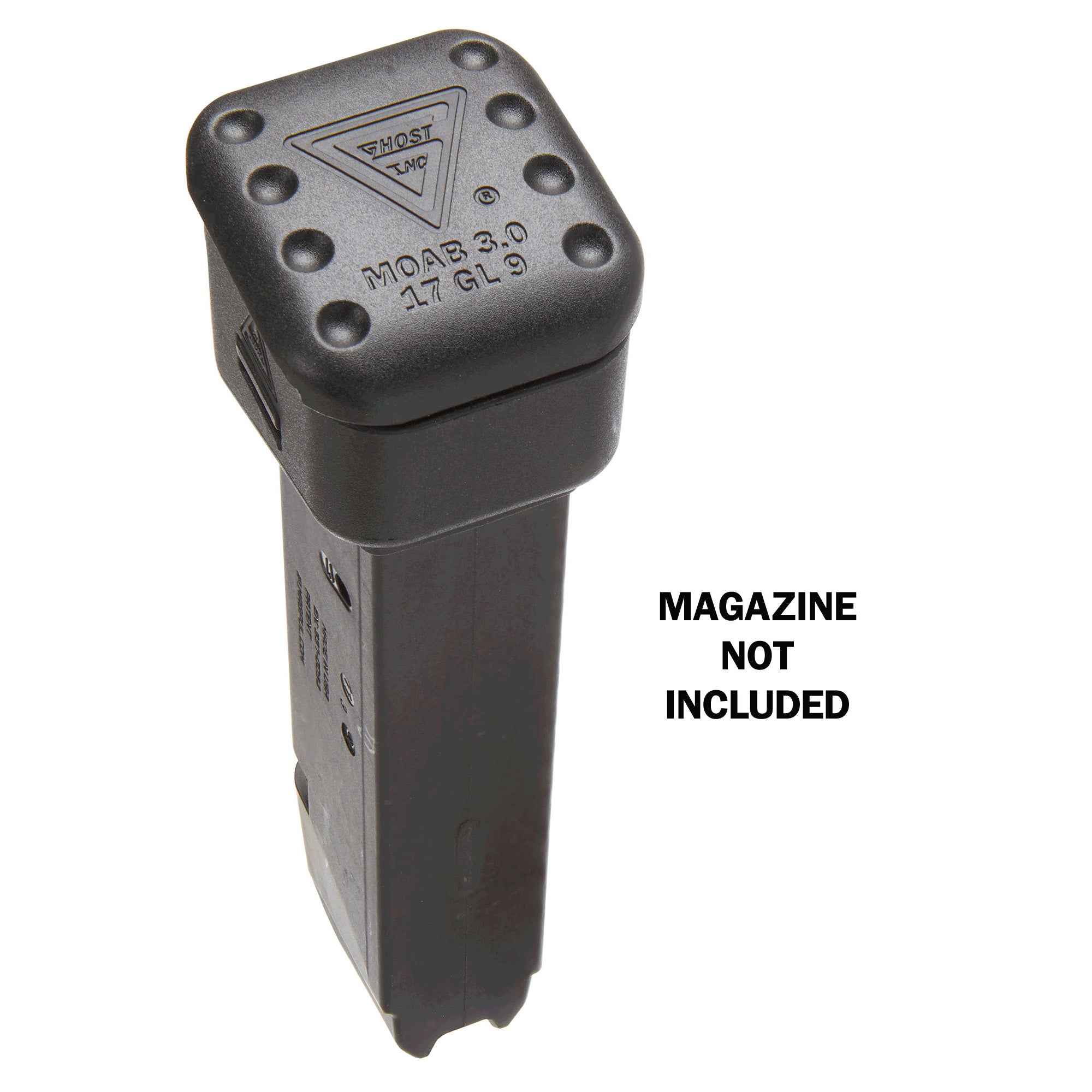 Ghost Inc. Mother of All Baseplates +6 for PMAG 17 - Black