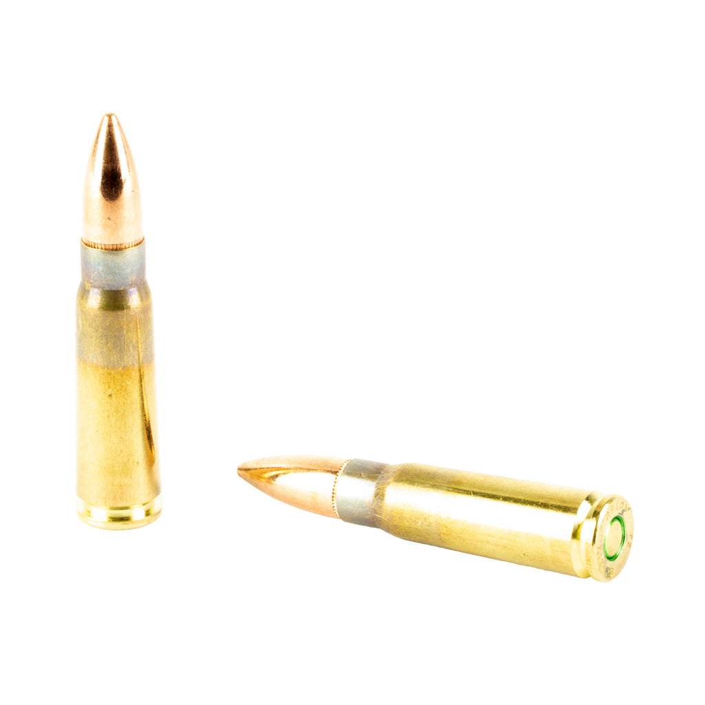 Belom 7.62x39mm Brass Ammunition 123 Grain Full Metal Jacket (20 Rounds per Box)