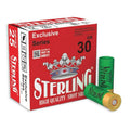 Sterling Exclusive Series 12 Gauge Shotgun Shells, 1 1/8 oz #8 Shot, 25 Rounds per Box