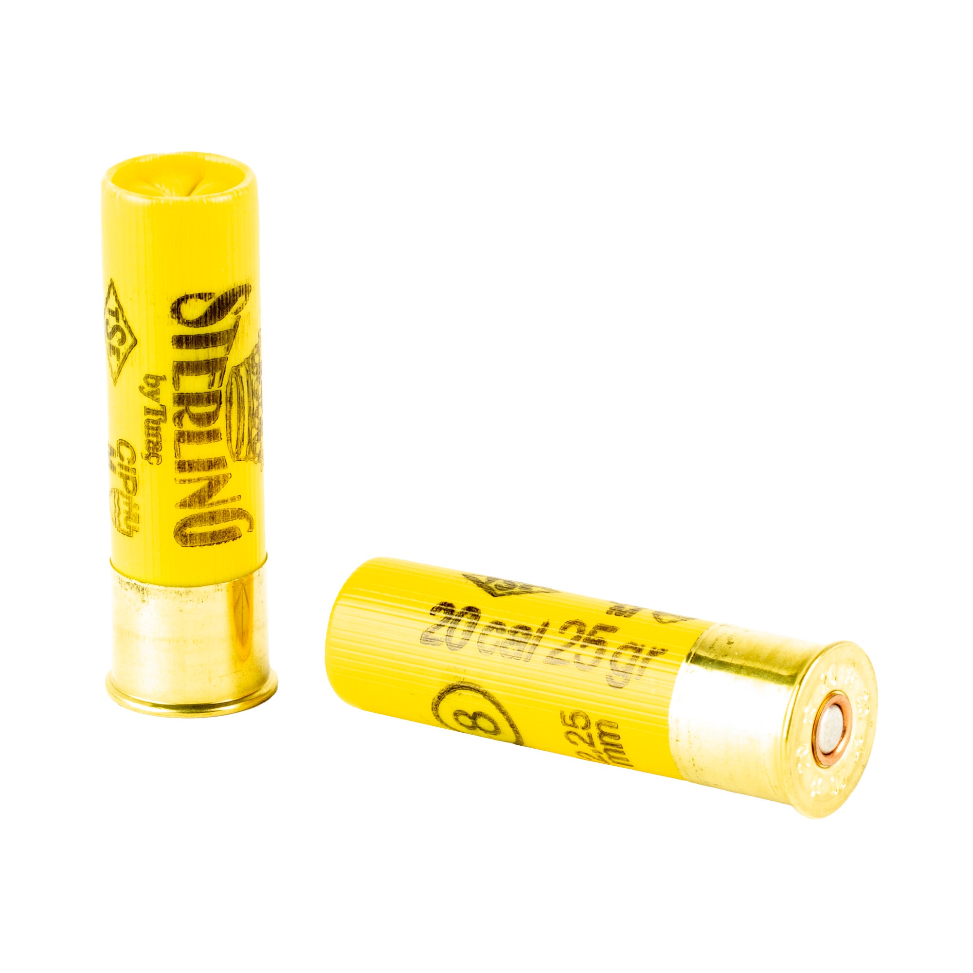 Sterling Exclusive Series 20 Gauge 2.75-inch #8 Shot Ammunition - 7/8 oz, 25 Rounds per Box