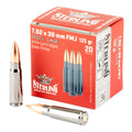 Sterling Steel Case Select 7.62x39mm Full Metal Jacket Ammo - 123 Grain, 20-Round Box