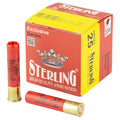 Sterling Exclusive Series 410 Bore 2.5 Inch #8 Shot Ammunition - 25 Rounds per Box, 500 per Case