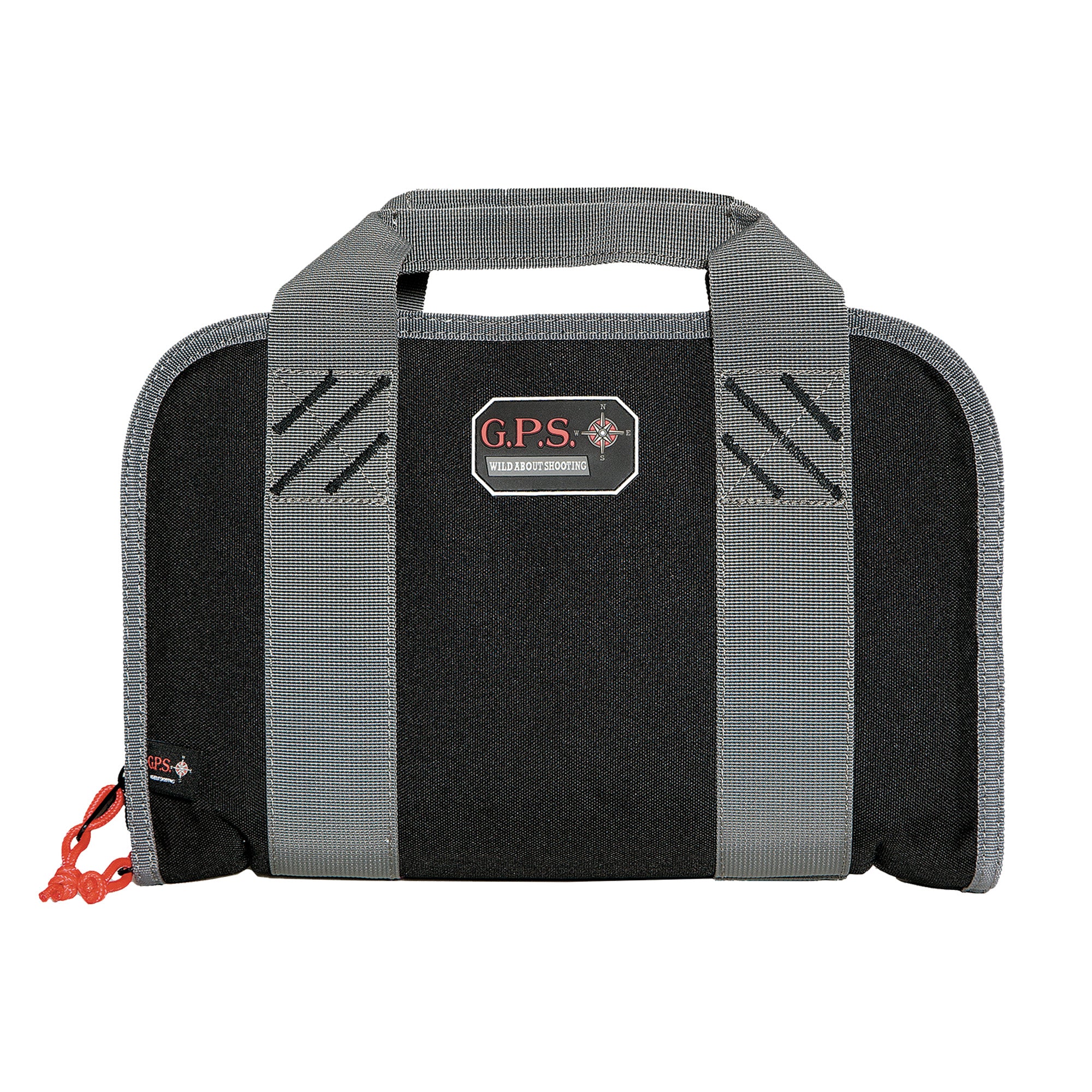 GPS Double Pistol Case Black with Visual I.D. Storage System