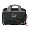 GPS Quad Pistol Range Bag Black - Up to 4 Pistols with Organized Storage