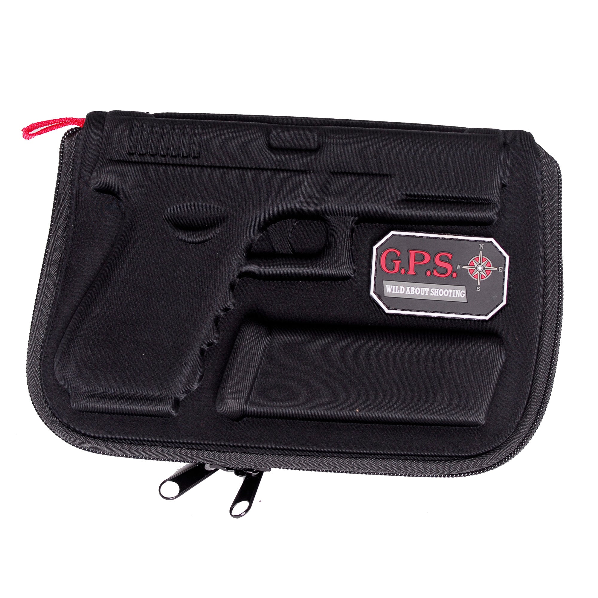 GPS Molded Pistol Case for Glock – Black nylon with snug fit design
