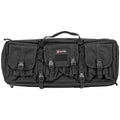 GPS Tactical Double Rifle Case 28 in Black - Durable 600 Denier Polyester Storage Solution
