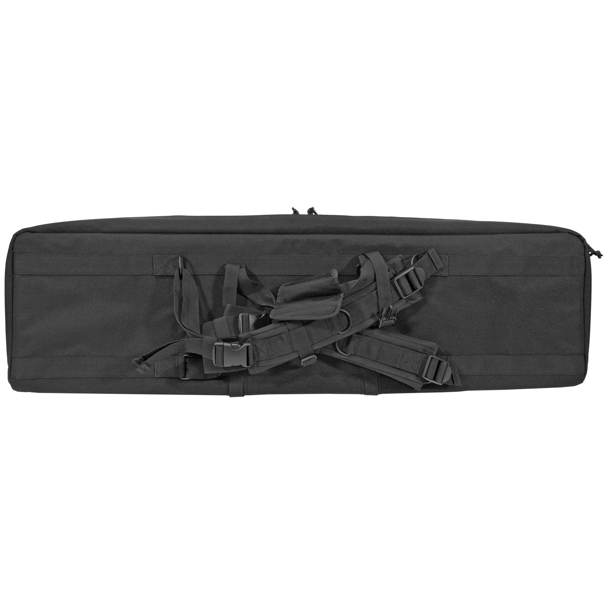 GPS Tactical Double Rifle Case 42 inches in Black with 600 Denier Polyester