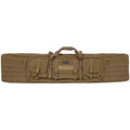 GPS Tactical Double Rifle Case 55 FDE – Flat Dark Earth, 600 Denier Polyester
