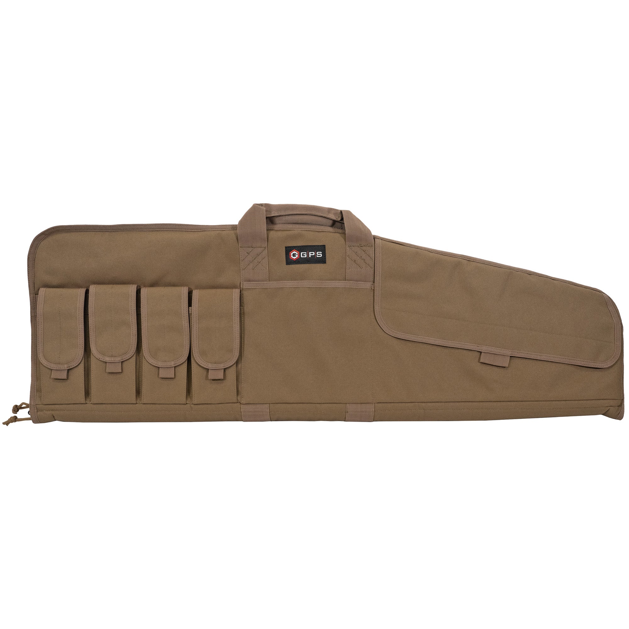 GPS Tactical 42-Inch Rifle Case in Flat Dark Earth - Durable 600 Denier Polyester