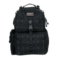 GPS Tactical Range Backpack Black with Internal Gun and Magazine Storage - Model T1612BPB